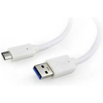 Gembird kabelis USB 3.0 AM uz Type-C 1 m balts, US