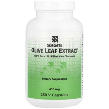 Seagate, Olive Leaf Extract, 450 mg, 250 V Capsule