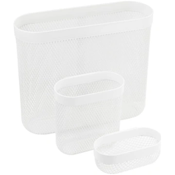 Ikea SKADIS tīklveida uzglabāšanas grozi (piemērot