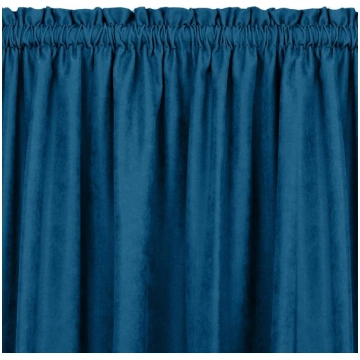 Šenila aizkars 220x175 cm, indigo krāsa Homede