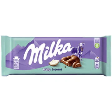 Milka šokolāde Bubbly Coconut 97g 450-23145