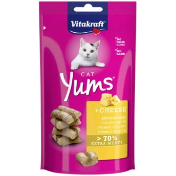 Kaķu kārums Vitakraft Cat Yums Siers 40 g — pieaug