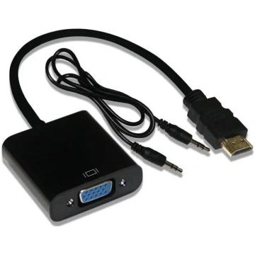 INCA HDMI uz VGA adapteris IHTVJ-7TS ar USB audio,