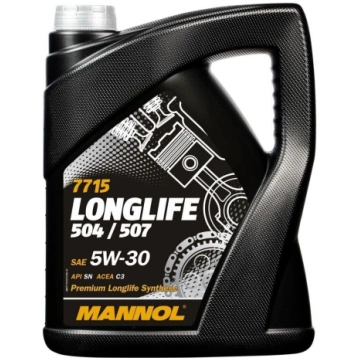Motoreļļa MANNOL 7715 5W30 4L