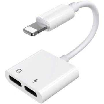 Joyroom Lightning - 2x Lightning headphone adapter