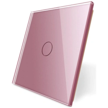 Livolo Rozā (ROSE) stikla panelis 701-67