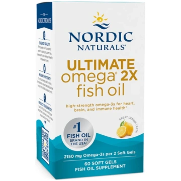 Nordic Naturals Ultimate Omega 2X, 2150 mg citronu
