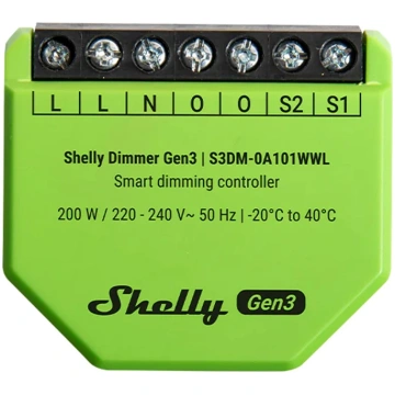 Shelly Shelly Dimmer Gen3 WiFi Light Controller