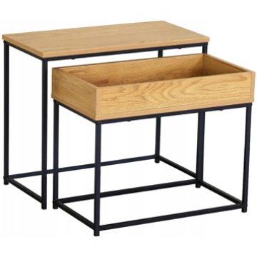 Topeshop M19E ELEGANCKI STOLIK BOCZNY KAWOWY MODER