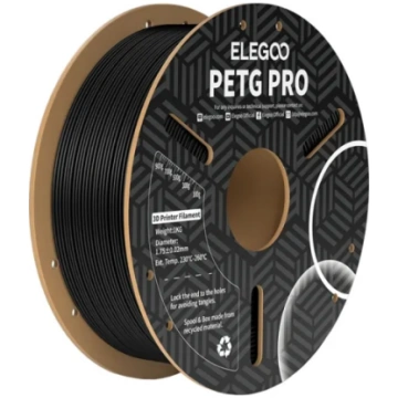 ELEGOO PETG Pro Filaments Melns 1.75mm 1kg