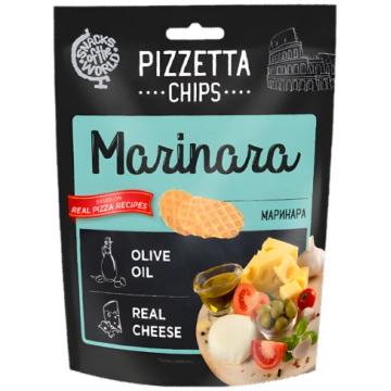 PIZZETTA CHIPS Marinara maizes uzkodas 70g
