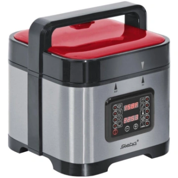 Steba Parowar DD 1 ECO silver/rd 050300