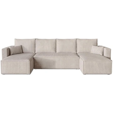 BROMARKT Corner Sofa with Sleep Function Sofa Cord