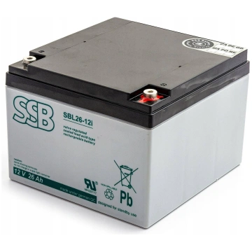 SSB SBL 26-12i 12V 26Ah AGM neuzturīgs akumulators
