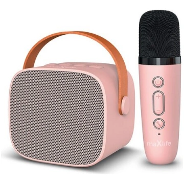 Maxlife Bluetooth karaoke speaker MXKS-100 pink