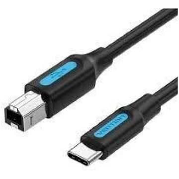 Power bank Vention kabelis USB 2.0 Type-C vīriešu 