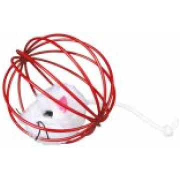 TRIXIE Trixie WIRELESS BALL WITH MOUSE Rotaļļieta 