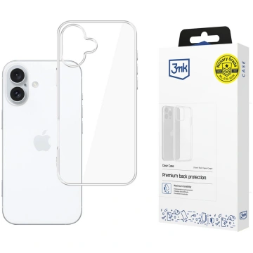 3mk Clear Case Apple iPhone 17 vāciņš, caurspīdīgs