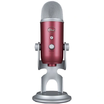 Blue Yeti Microphone Steel Red LOGITECH 988-000194