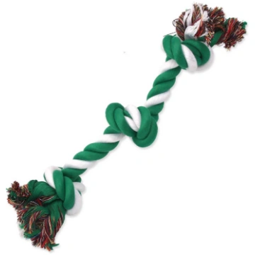 Dog Fantasy 3 Knots Rope Toy kokvilnas virve-rotaļ