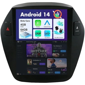 SXAUTO Android 12 auto radio Hyundai i30 (2017-201