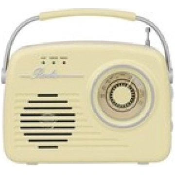 Setty Bluetooth speaker with radio Retro P350 beig