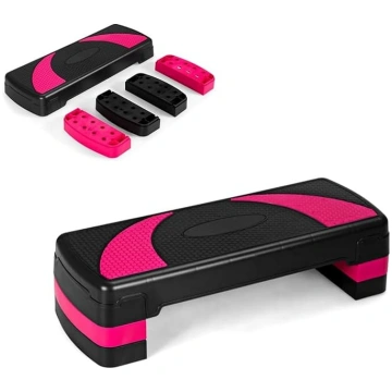 GYMAX Step Board Augstuma regulējams stepperis ar 