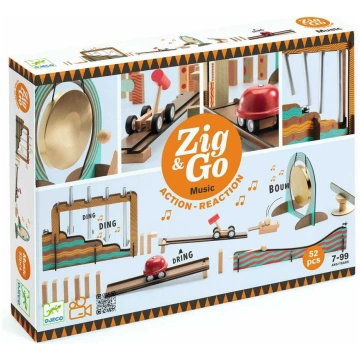 Djeco Statybos - Zig Go - Muzika - 52 vnt ( DJ0564