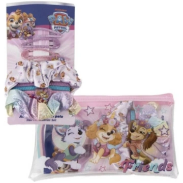 Paw Patrol matu sprādžu un matu gumiju komplekts
