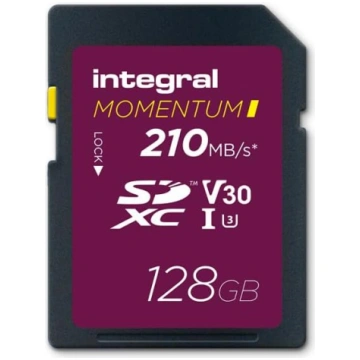 Integral Momentum I 128 GB SDXC karte - Līdz 210 M