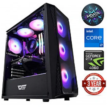 MDATA GAMING i7-12700KF 64GB 2TB SSD RTX 4060 Wind