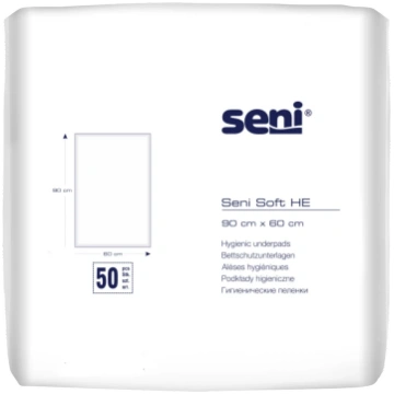 SENI SOFT HE absorbējošie paladziņi Palīglīdzekļu 
