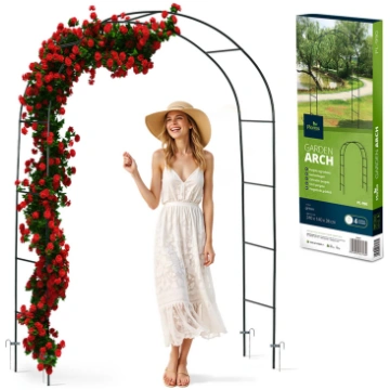 Plonos Dārza Pergola Arka 240 cm – Stabila Kvalitā