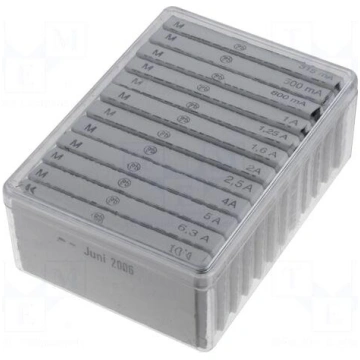 Kit contents: fuses | fuse | 6,3x32mm | Range of v