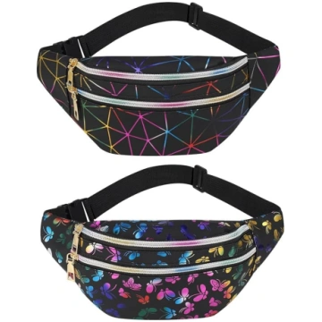 FANTESI Pack of 2 Bum Bag Sieviešu ūdensizturīgs j