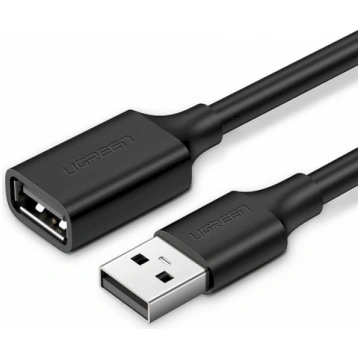USB 2.0 extension cable UGREEN US103, 0.5m (black)