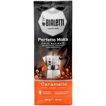 Bialetti Perfetto Moka Caramello ground coffee 250