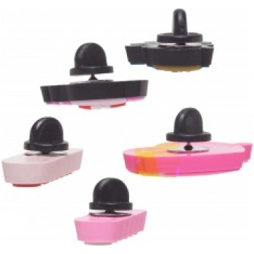 CROCS AKSESUĀRI CRUSH PIN BACKER 5GAB CROCS™