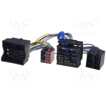 Audi, Seat, Skoda, VW adapter (Quadlock - ISO) for