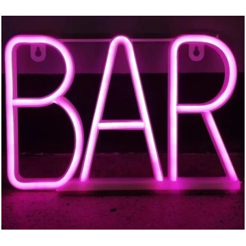 Lietots - Neona uzraksts BAR