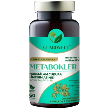 CLARIWELL Metabokler kapsulas N60