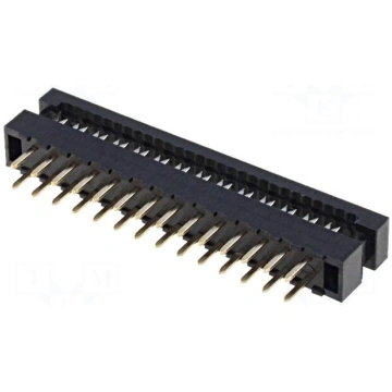 IDC transition | PIN: 28 | THT | for ribbon cable 