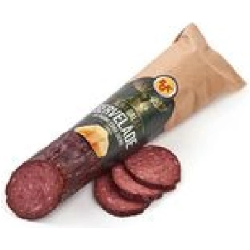 Servelāde, aļņa gaļas, ar Parmezāna sieru pusžāvēt