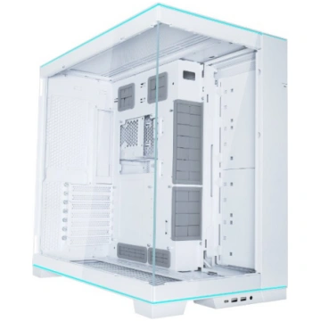 Lian Li O11D EVO RGB, Tempered Glass - white