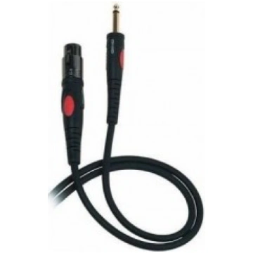 PROEL DH200LU10 MICROPHONE CABLE XLR F / JACK MONO