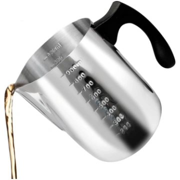 TRINIDa 900 ml vaska kausēšanas katls - nerūsējošā