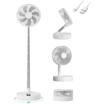KASYDoFF Portatīvais svārstību ventilators, 8 coll