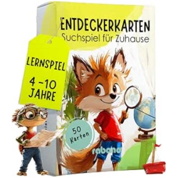 50 Explorer Cards for Children - Indoor Treasure H