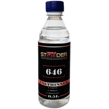 Šķīdinātājs 646 0.5L Attaukotāji un tīrīšanas līdz