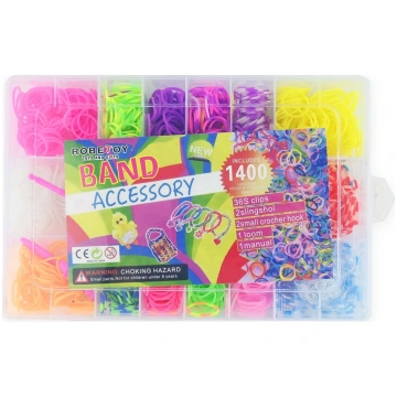 Loom Bands komplekts – 1400 gumijas lociņi Gerardo